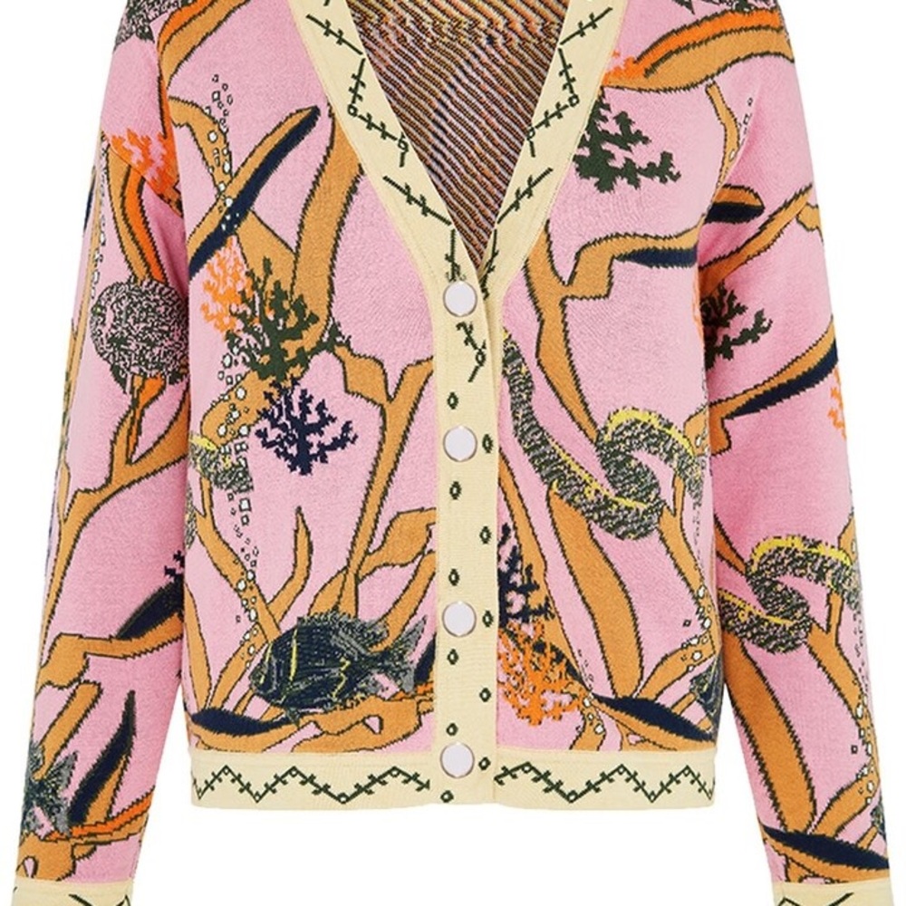 NWT Oceanus Swimwear Bonnie Cardigan, size S/M